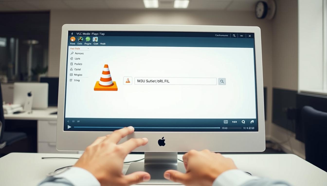 utiliser lien m3u avec VLC